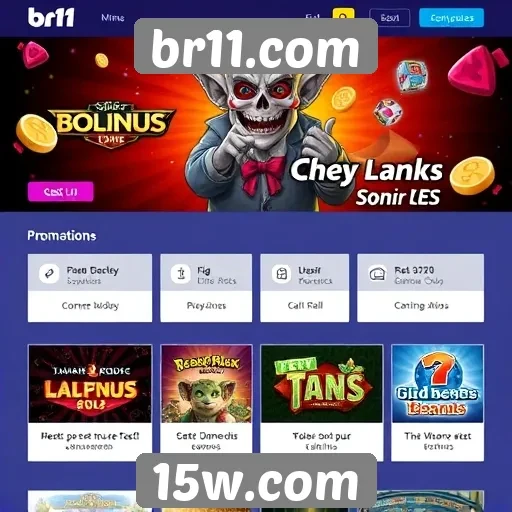 Plataforma br11.com destaca promoções e bônus