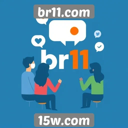 Recursos de comunidade e interação no br11.com