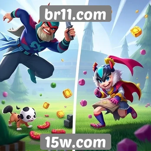 Comparativo de jogos oferecidos no br11.com